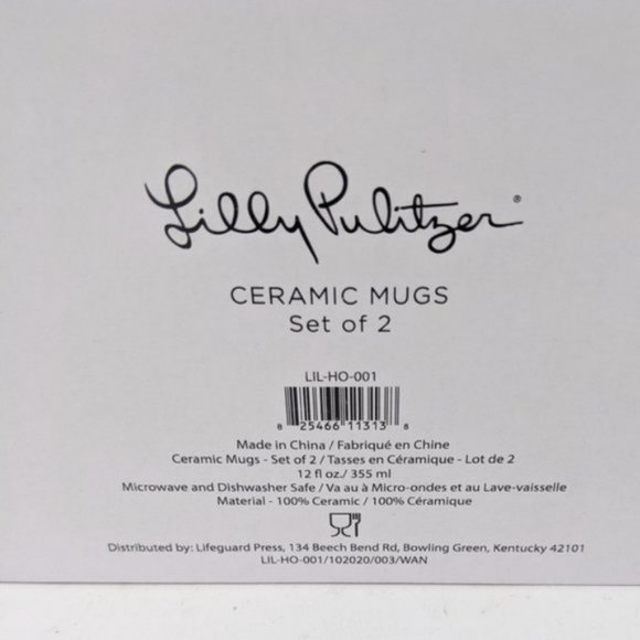Lilly Pulitzer Ceramic Mugs - Picture 10 of 10